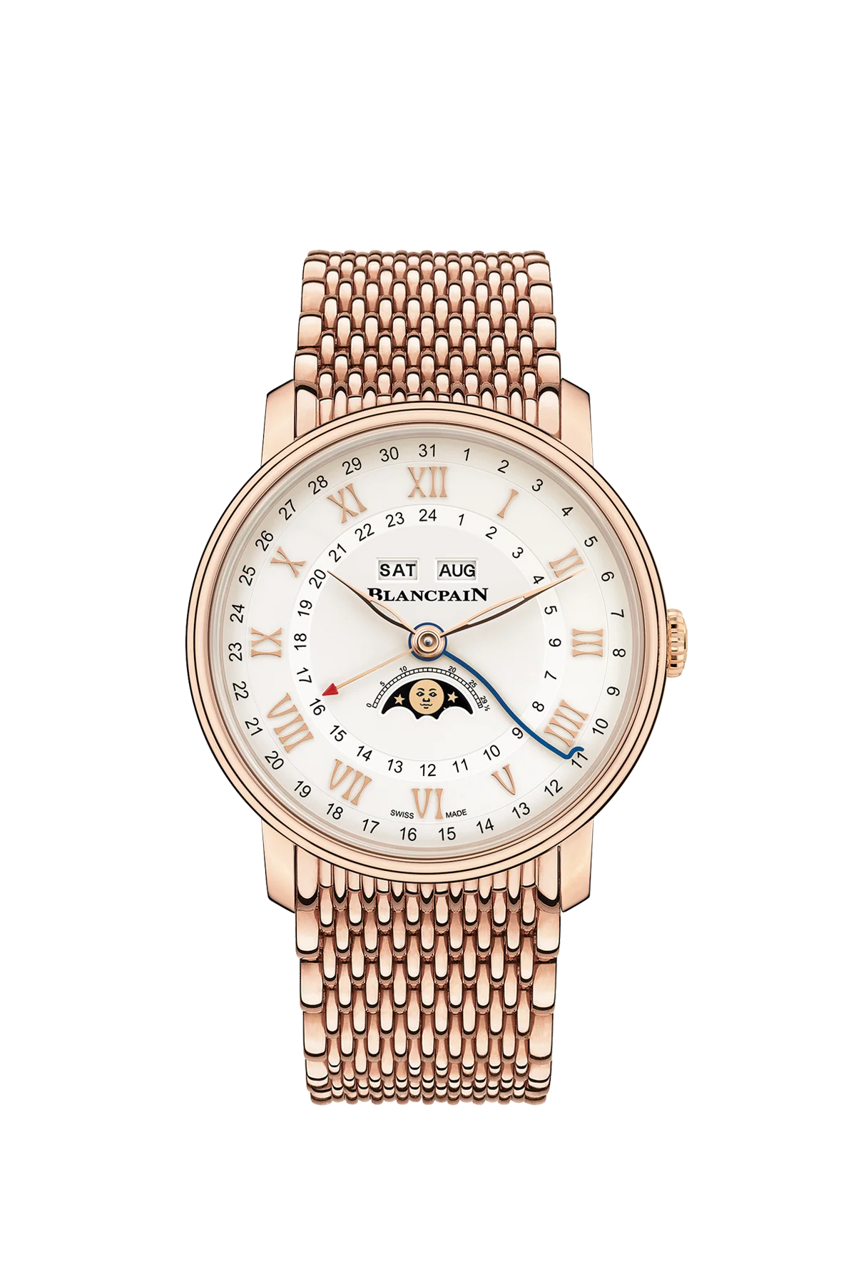Blancpain Quantième Complet Phases de Lune GMT