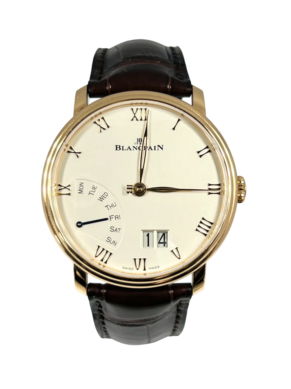 Blancpain Villeret Grande Date Jour Retrograde 18K Rose Gold Men's Watch - Image 2
