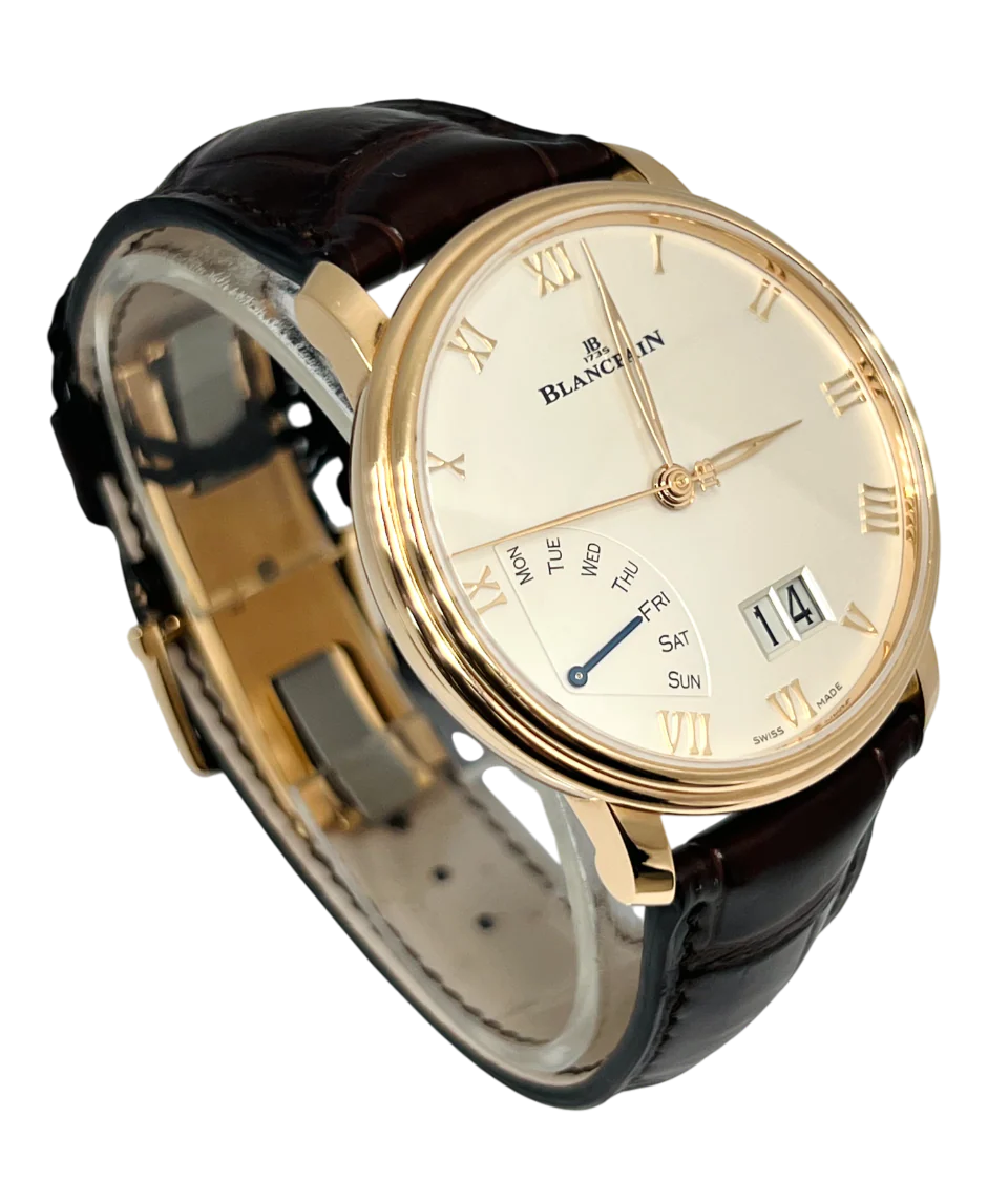 Blancpain Villeret Grande Date Jour Retrograde 18K Rose Gold Men's Watch - Image 4