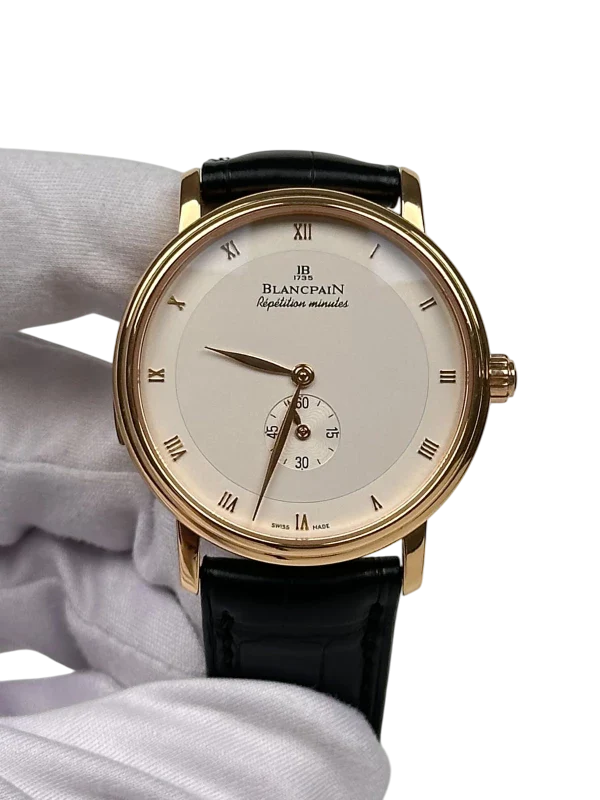 Blancpain Villeret Répétition Minutes 18K Rose Gold Men's Watch - Image 2