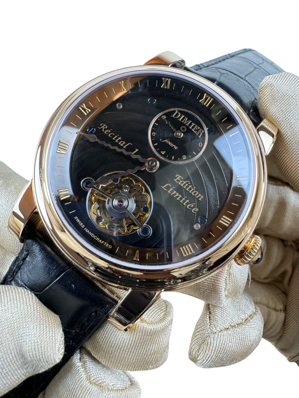 Bovet Dimier Recital 18K Rose Gold Men's Watch - Image 3