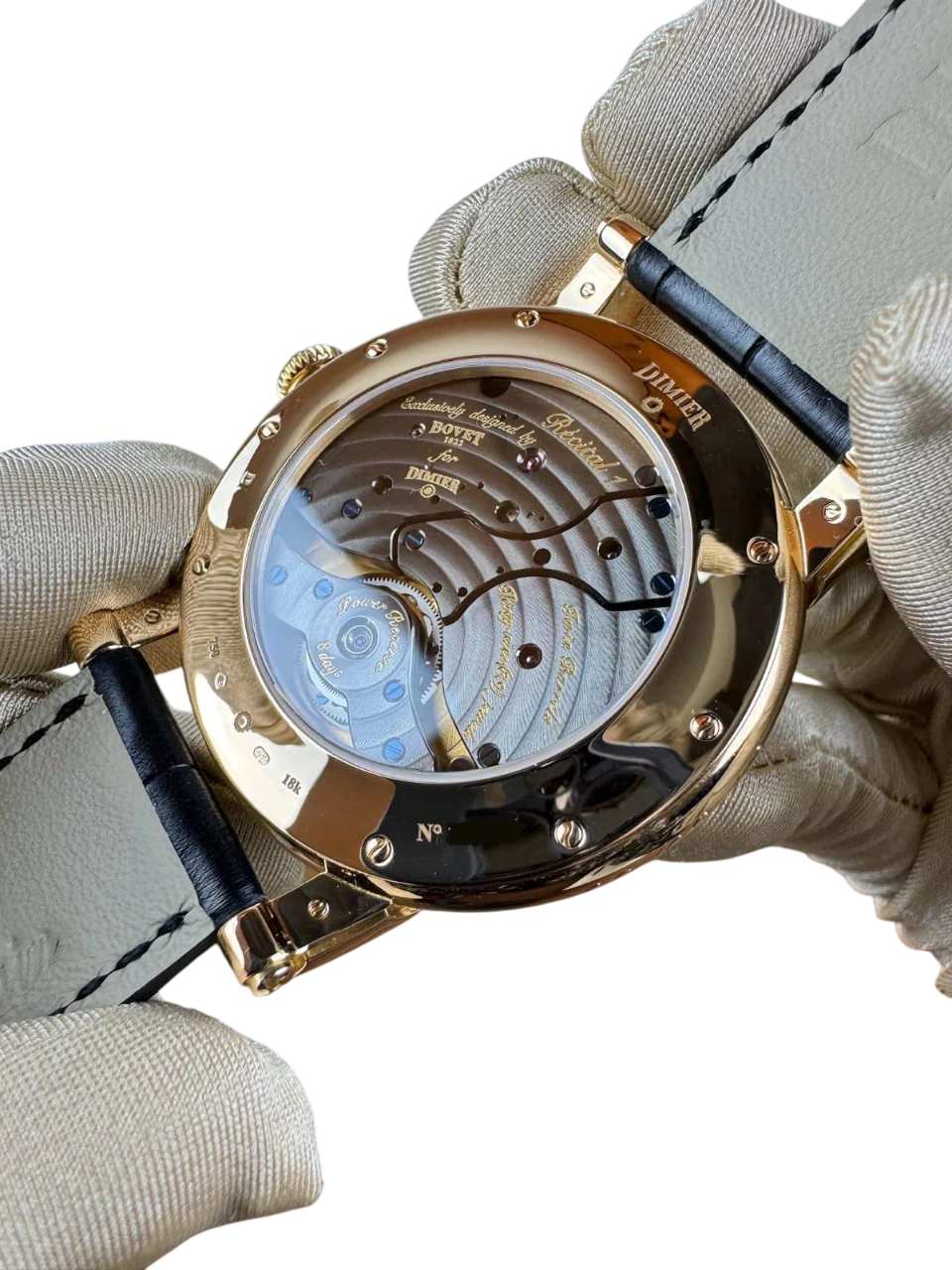 Bovet Dimier Recital 18K Rose Gold Men's Watch - Image 5