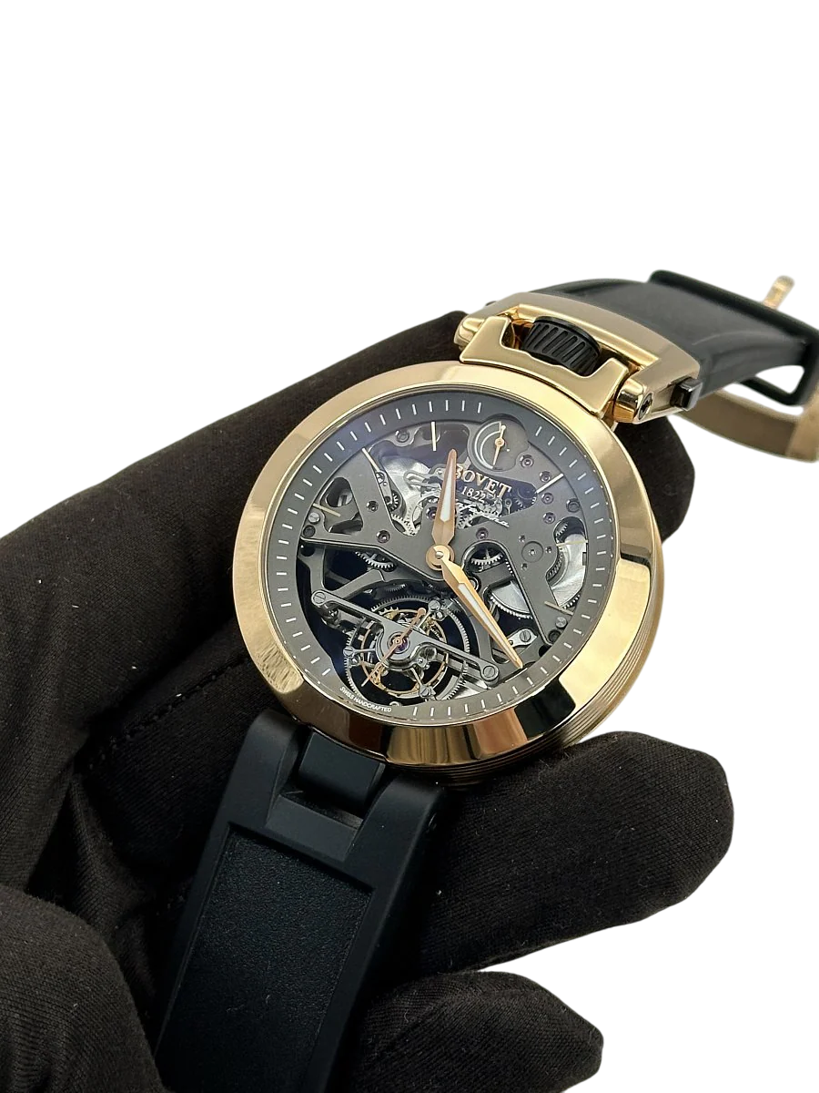 Bovet Pininfarina Ottantadue 7-Day Tourbillon 18K Rose Gold Watch - Image 4