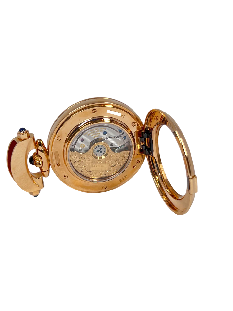 Bovet Fleurier 18k Rose Gold Unisex Watch - Image 7
