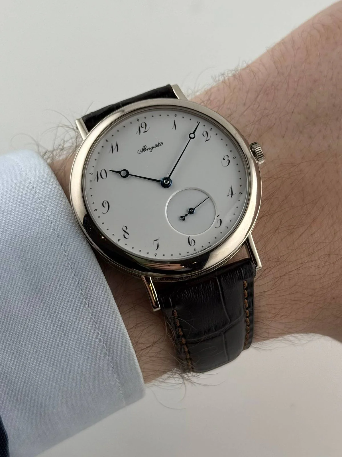 Breguet Classique 18K White Gold Men's Watch - Image 8