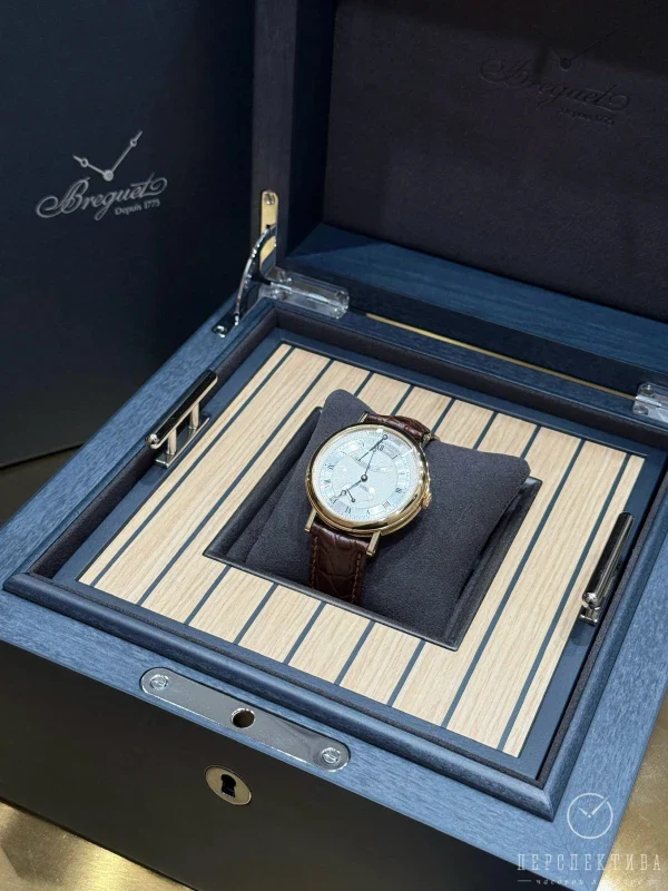 Breguet Classique 5207 18K Yellow Gold Men's Watch - Image 5