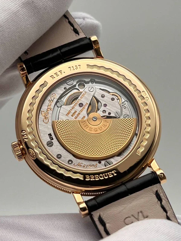 Breguet Classique 7137 18K Yellow Gold Men's Watch - Image 9