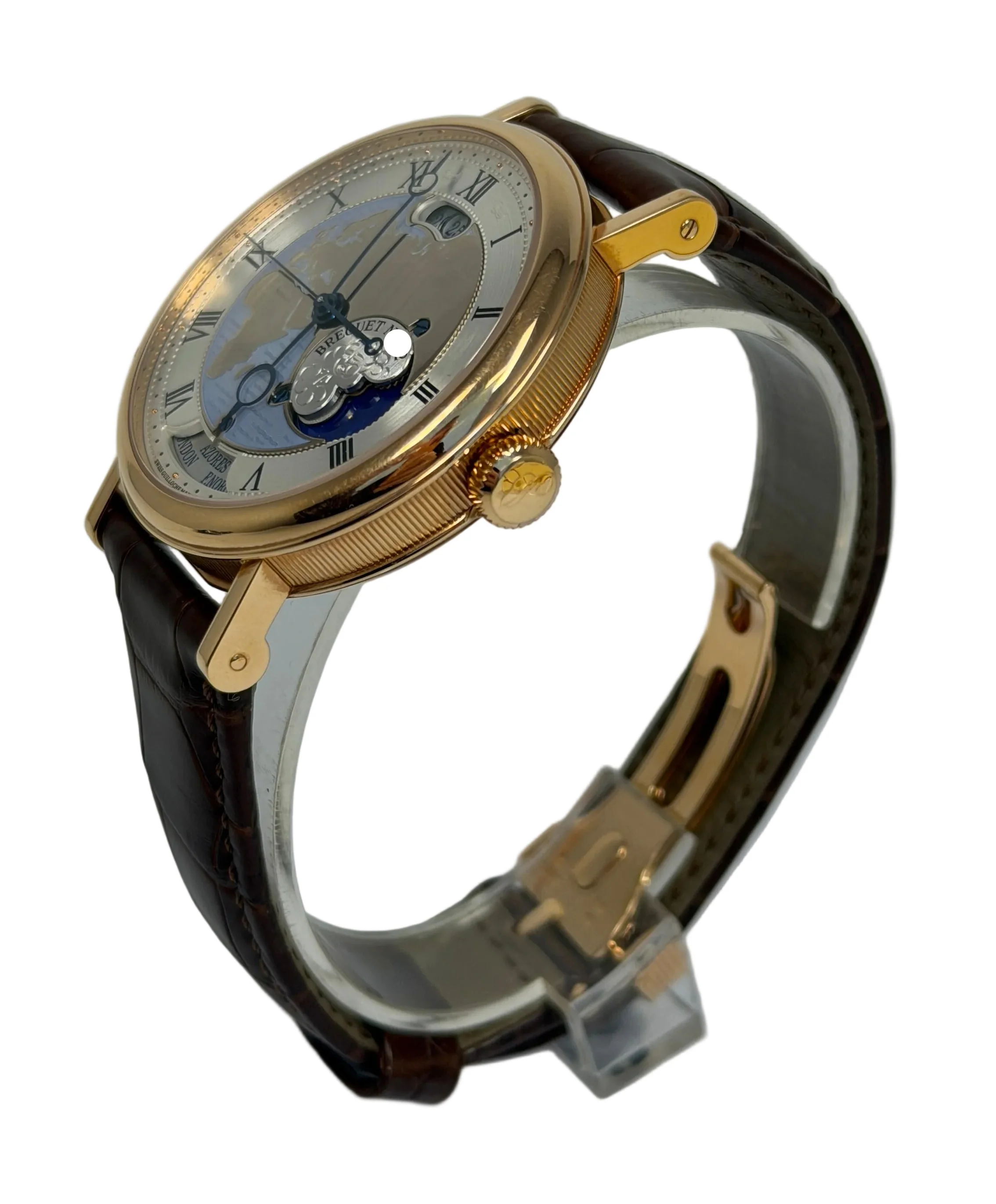 Breguet Classique Hora Mundi "Europe" 18K Rose Gold Men's Watch - Image 3