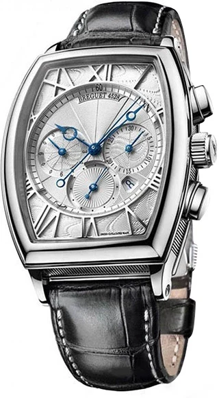 Breguet Heritage 5400 Chronograph 18K White gold Men's Watch