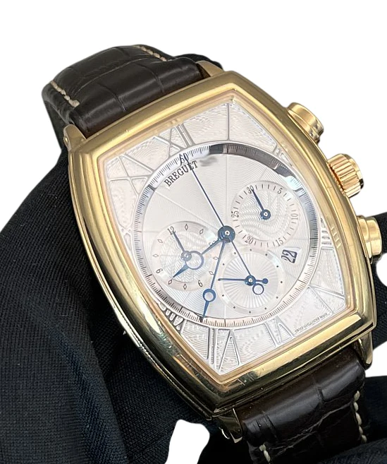 Breguet Heritage Chronograph 18K Rose Gold Men's Watch - Image 3