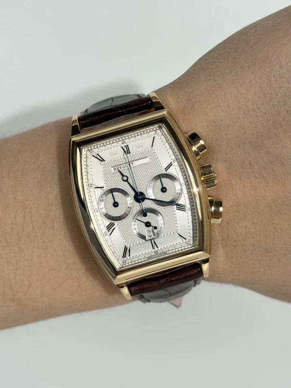 Breguet Heritage 5460 Chronograph 18k Yellow Gold Men's Watch - Image 4