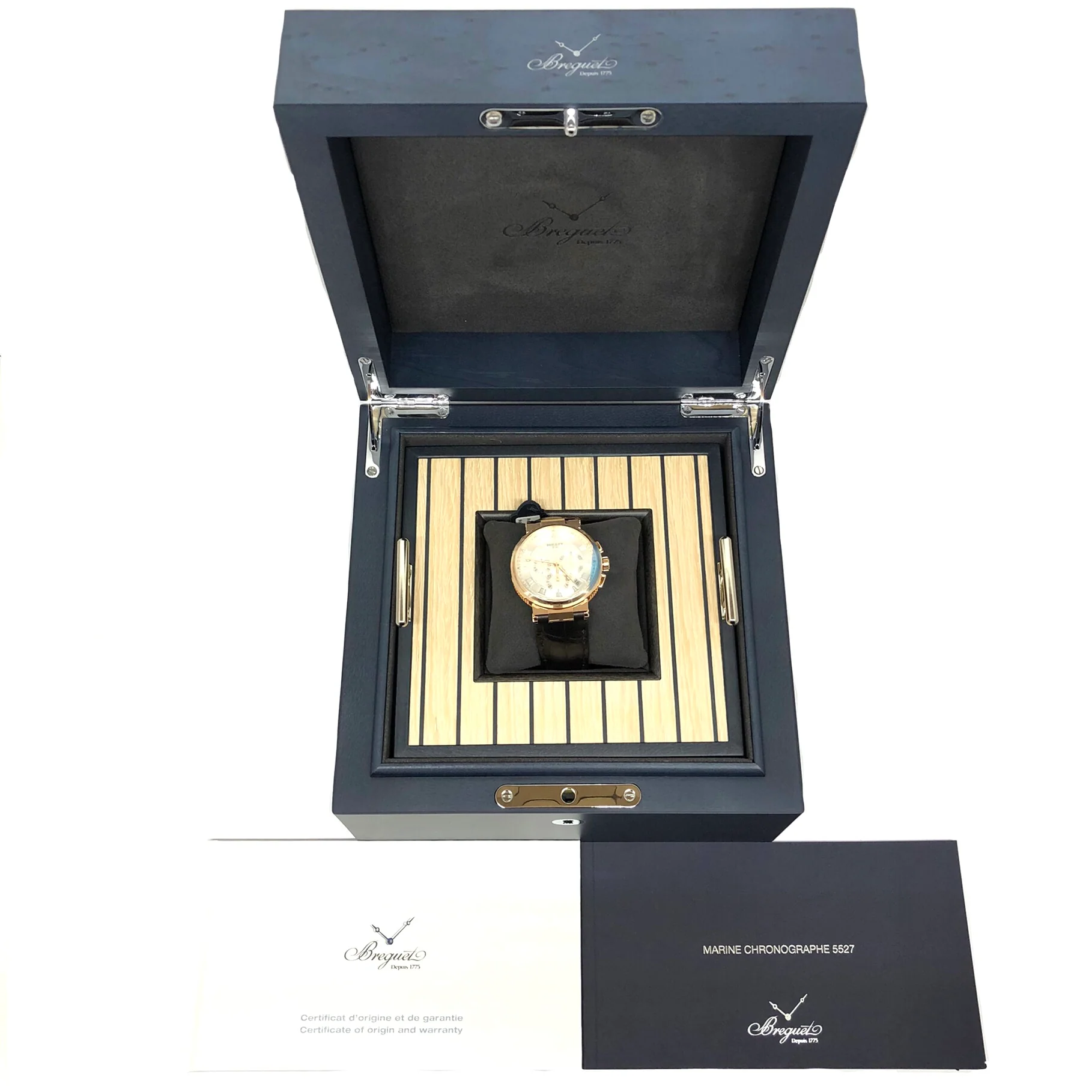Breguet Marine 5527 Chronograph 18K Rose Gold - Image 5
