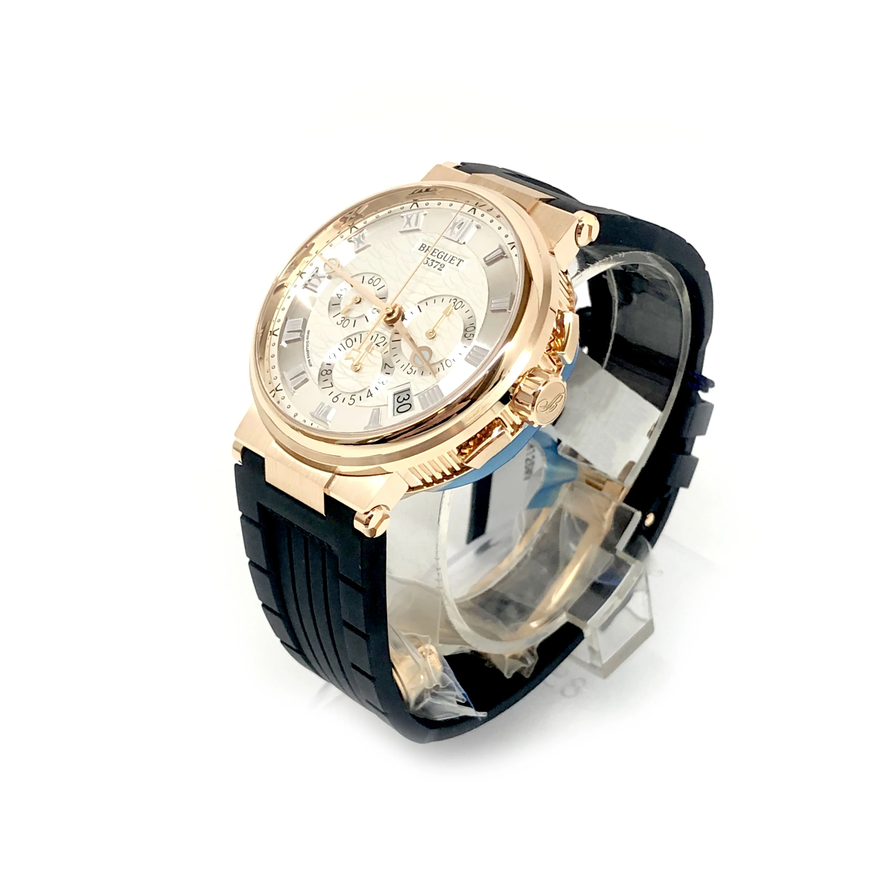 Breguet Marine 5527 Chronograph 18K Rose Gold Men's Watch - Image 3