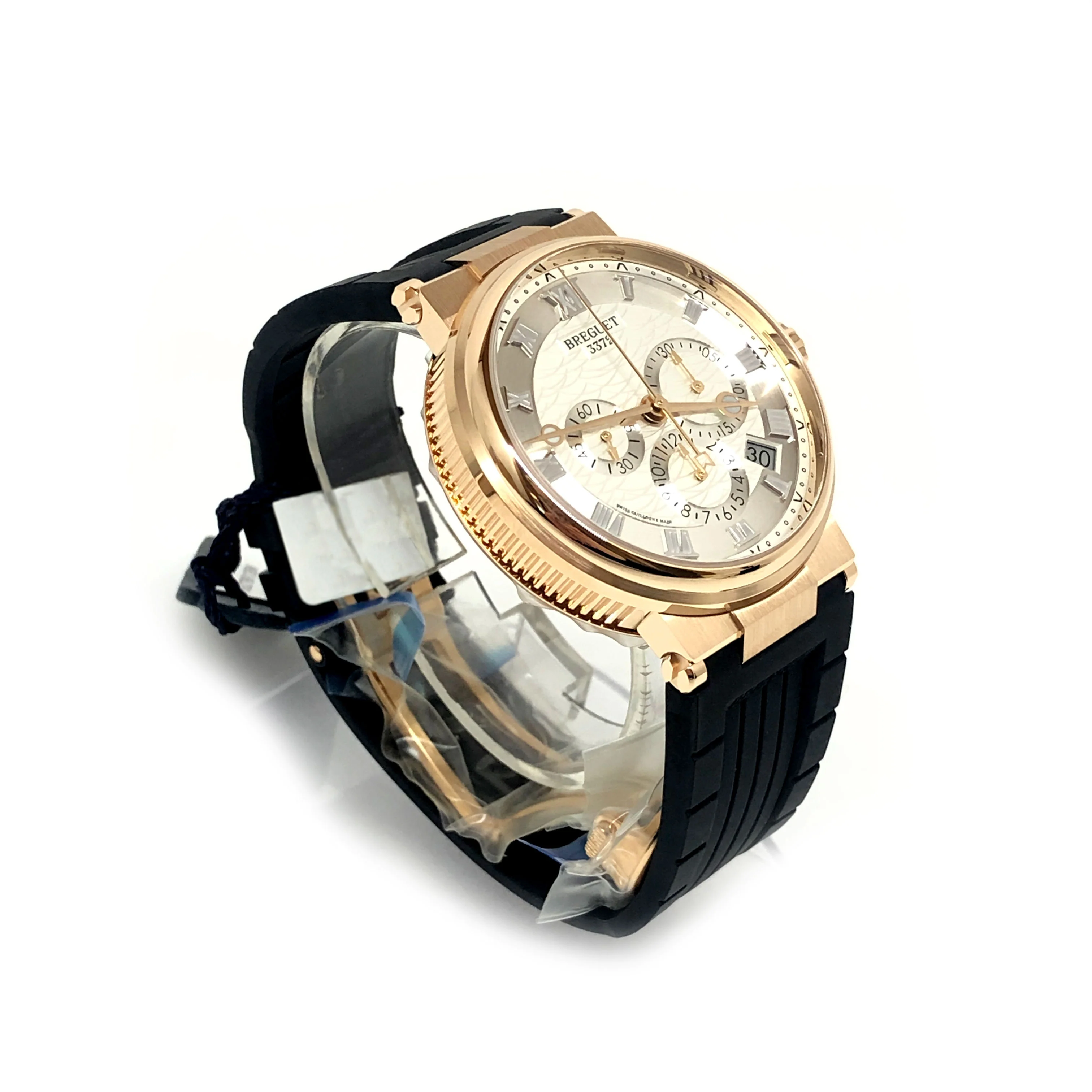 Breguet Marine 5527 Chronograph 18K Rose Gold Men's Watch - Image 4
