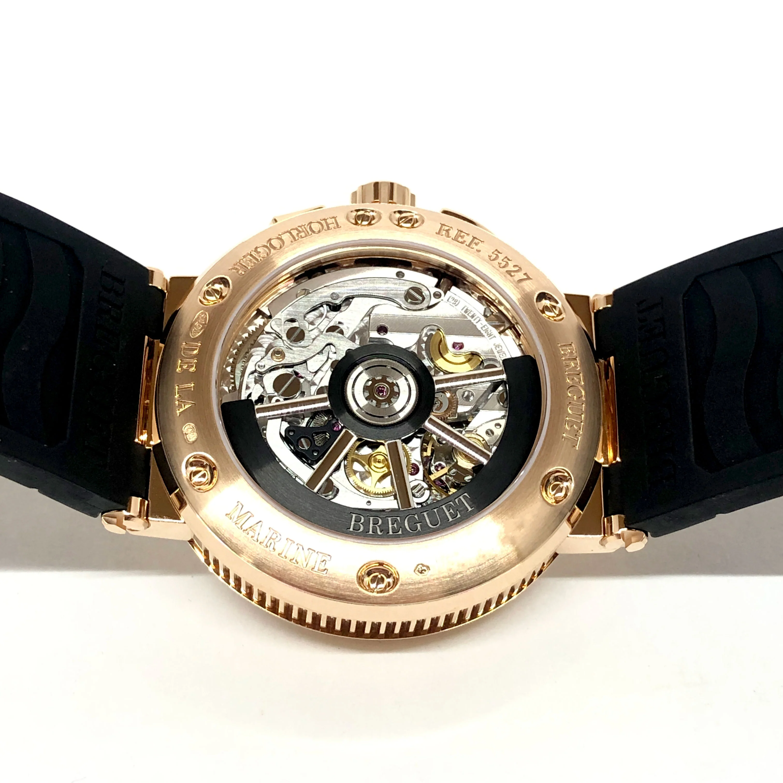 Breguet Marine 5527 Chronograph 18K Rose Gold Men's Watch - Image 6