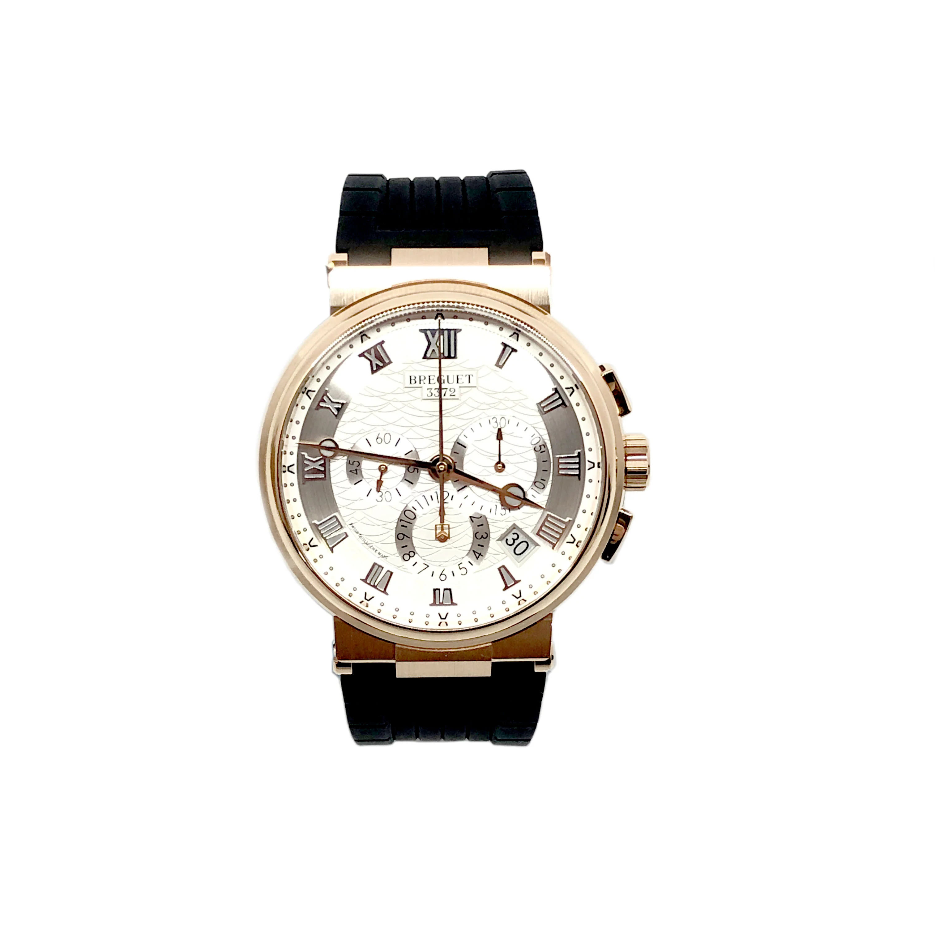 Breguet Marine 5527 Chronograph 18K Rose Gold Men's Watch - Image 8