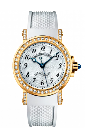 Breguet Marine 8818 18K Yellow Gold & Diamonds Ladies Watch