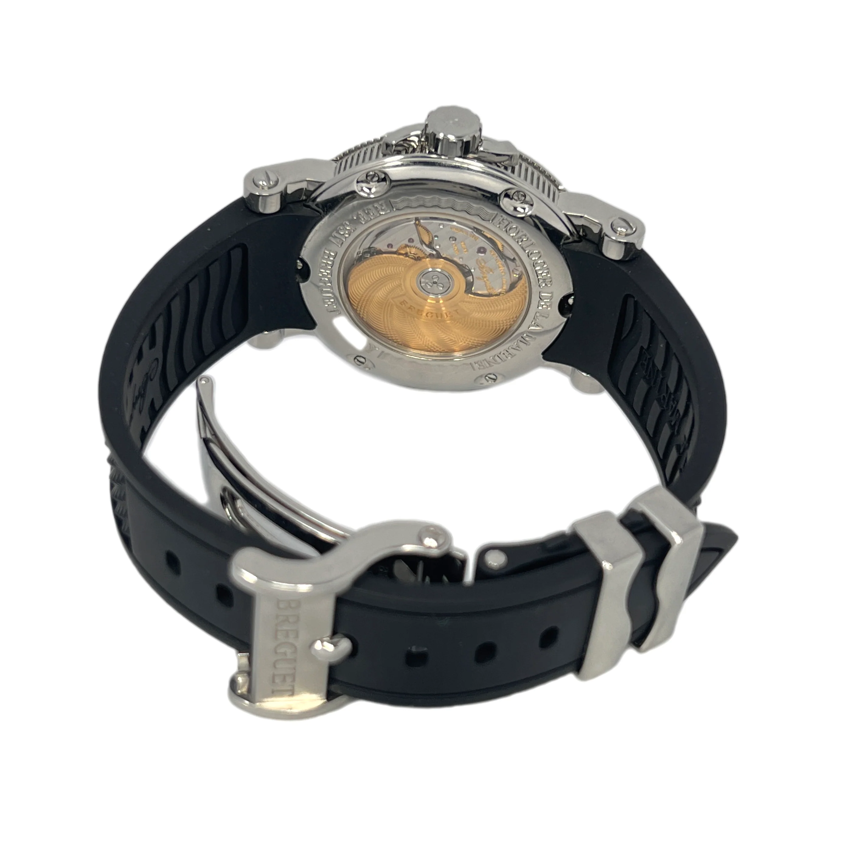 Breguet Marine Automatic Big Date Stainless Steel Men's Watch - Image 5