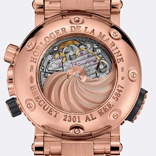Breguet Marine Royale Alarm 18K Rose Gold Men's Watch - Image 2