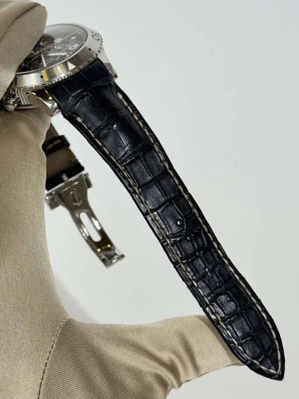 Breguet Type XX - XXI - XXII Flyback Chronograph Stainless Steel Men's Watch - Image 4