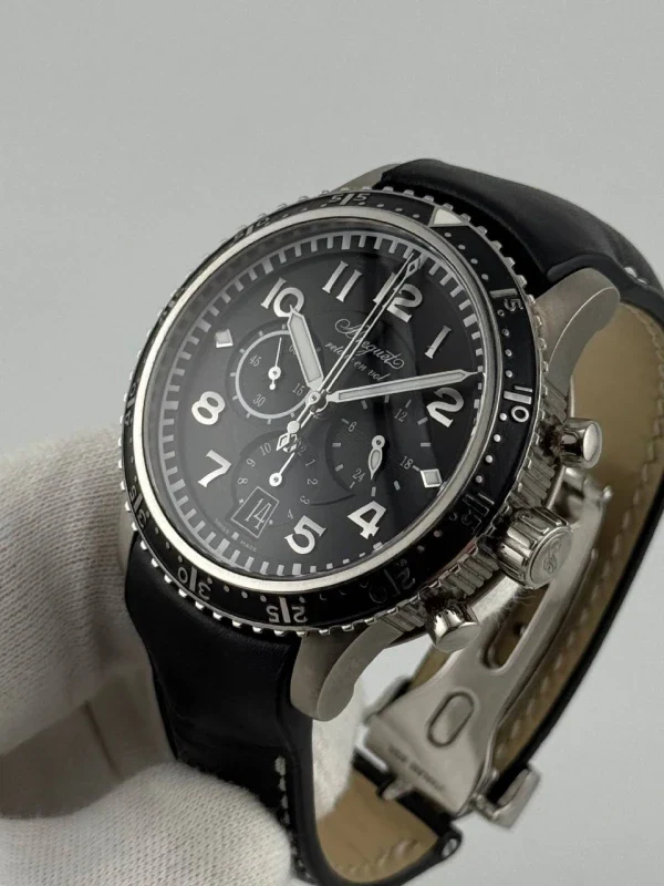 Breguet Type XX - XXI - XXII Flyback Chronograph Titanium Men's Watch - Image 5