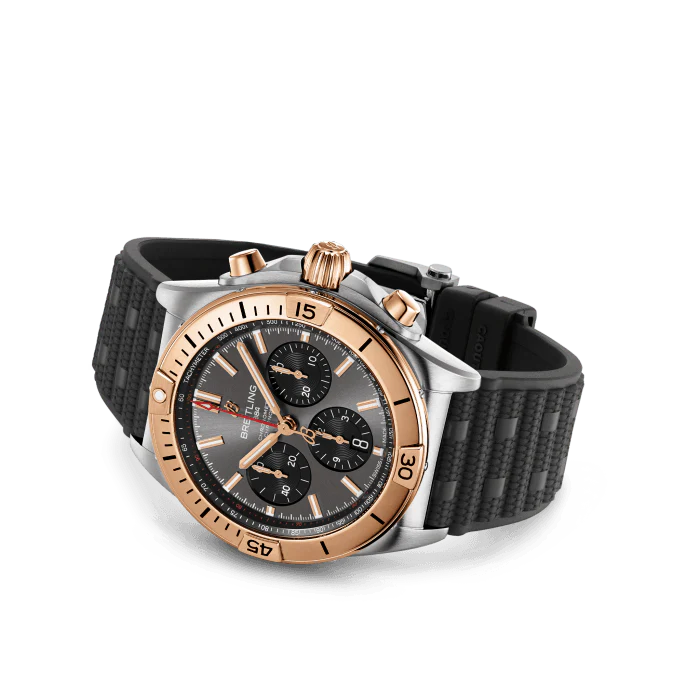 Breitling Chronomat Chronograph Stainless steel & 18k Red Gold Men's Watch - Image 3