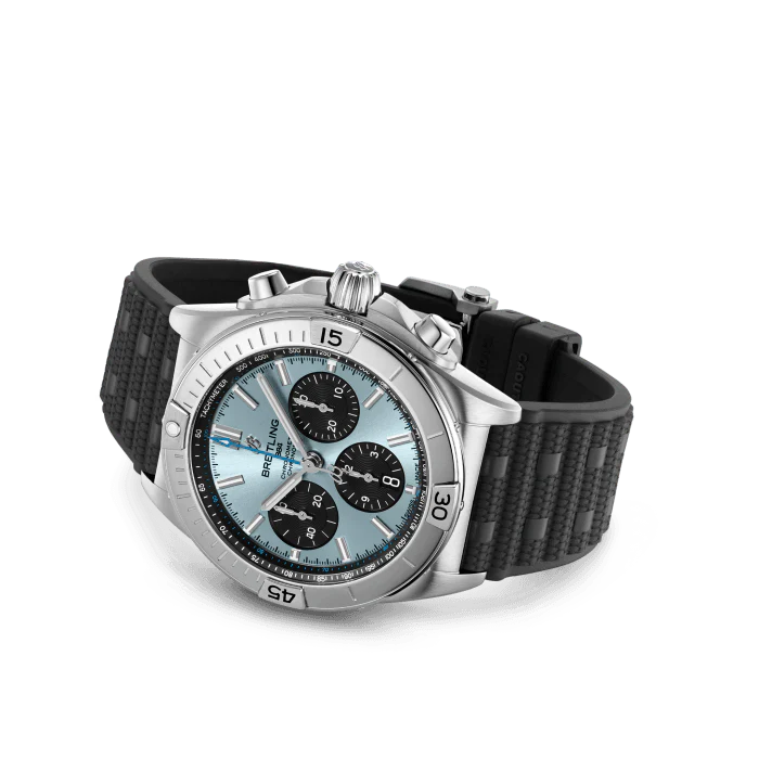 Breitling Chronomat Chronograph Stainless steel & Platinum Men's Watch - Image 3