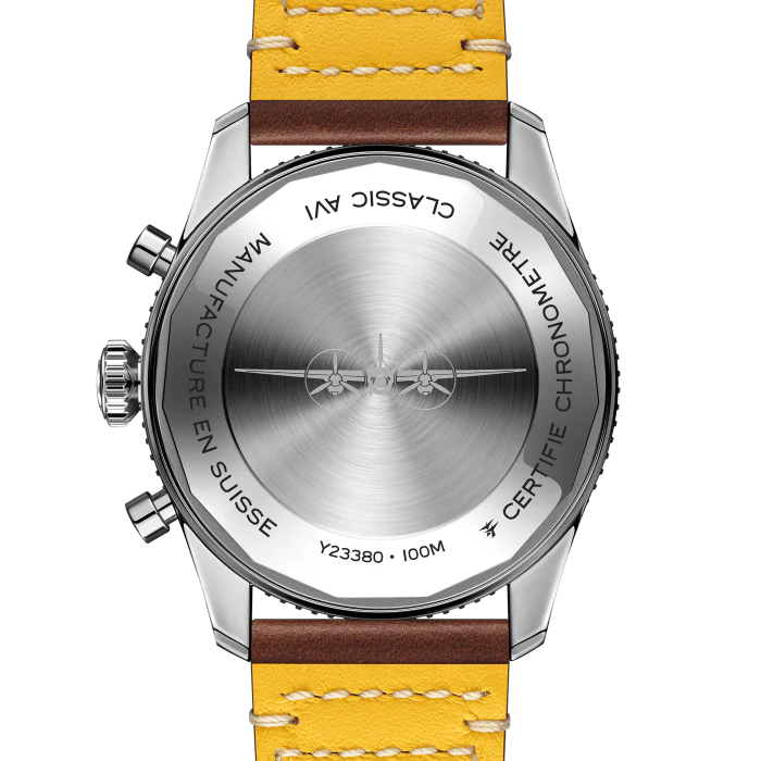 Breitling Classic AVI Chronograph 42 mm Mosquito Stainless steel & Ceramic Men's Watch - Image 4