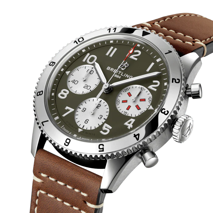Breitling Classic AVI Chronograph 42 mm Stainless steel Men's Watch - Image 2