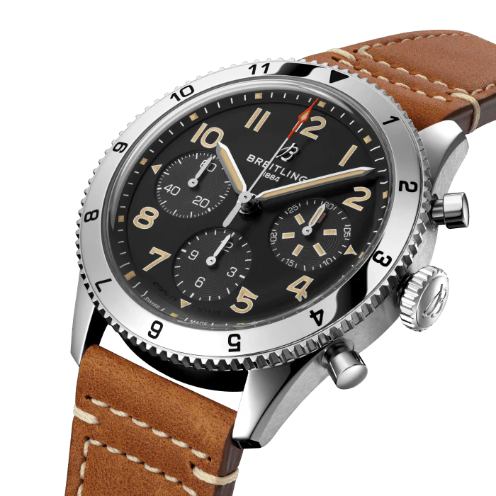 Breitling Classic AVI Chronograph 42 mm Stainless steel Men's Watch - Image 2