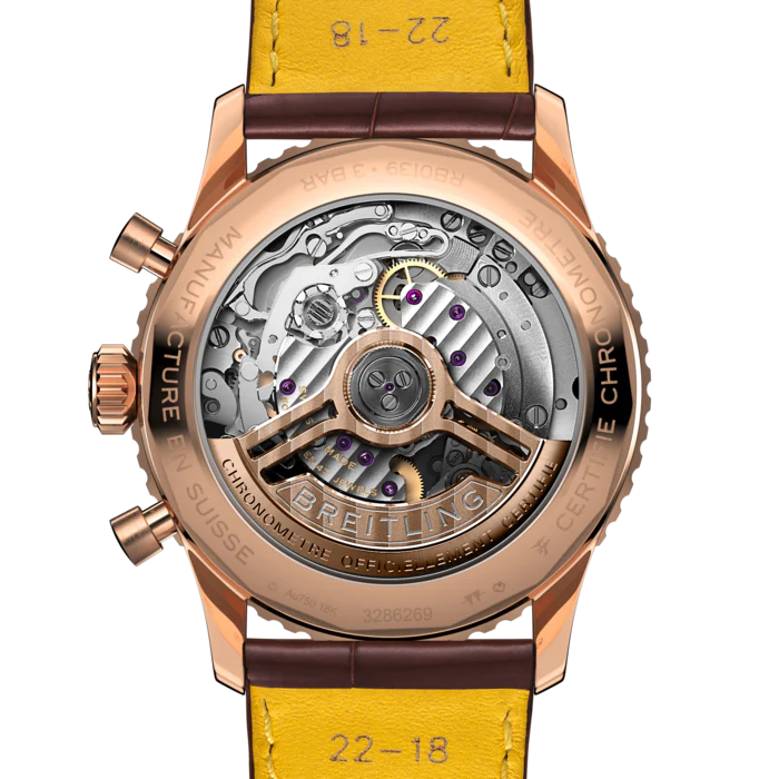 Breitling Navitimer B01 Chronograph 41 18K Red Gold Men's Watch - Image 4