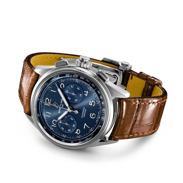 Breitling Premier B15 Chronograph Duograph 42 Stainless Steel Men's Watch - Image 2
