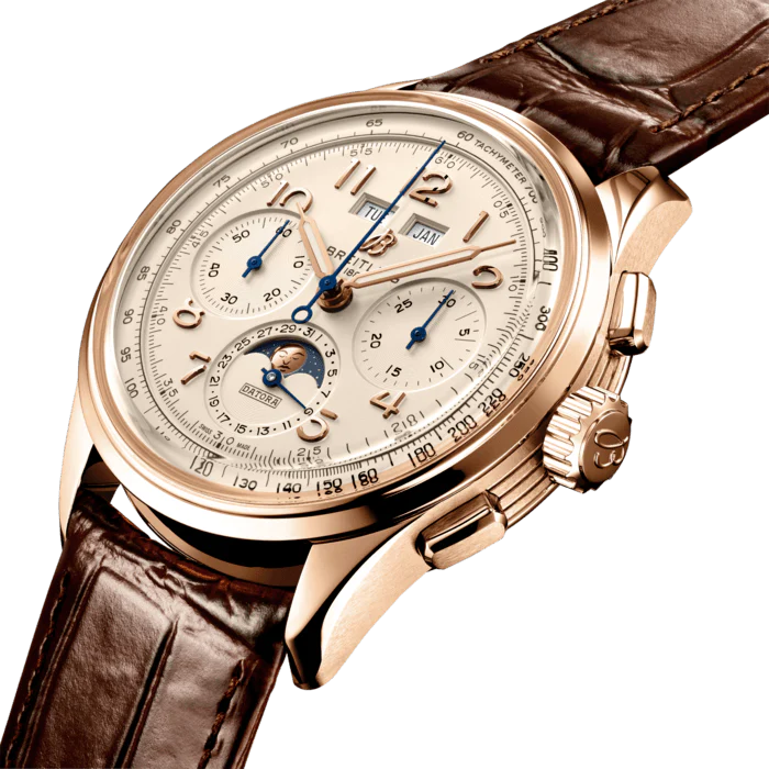 Breitling Premier B25 Datora 42 18K Rose Gold Men's Watch - Image 3
