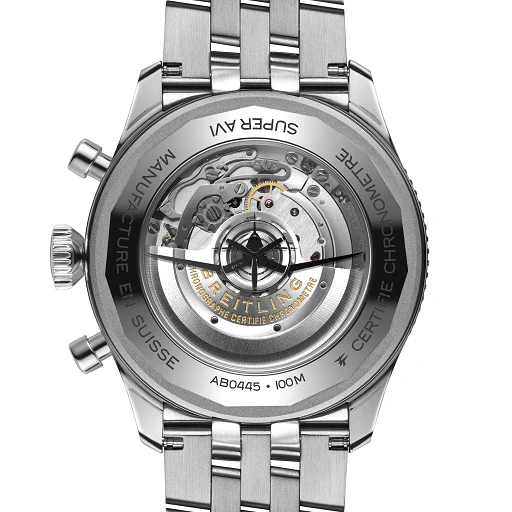 Breitling Super AVI Chrongraph GMT Stainless steel Men's Watch - Image 3