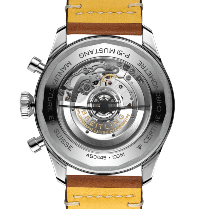 Breitling Super AVI Chronograph Stainless Steel Men's Watch - Image 2