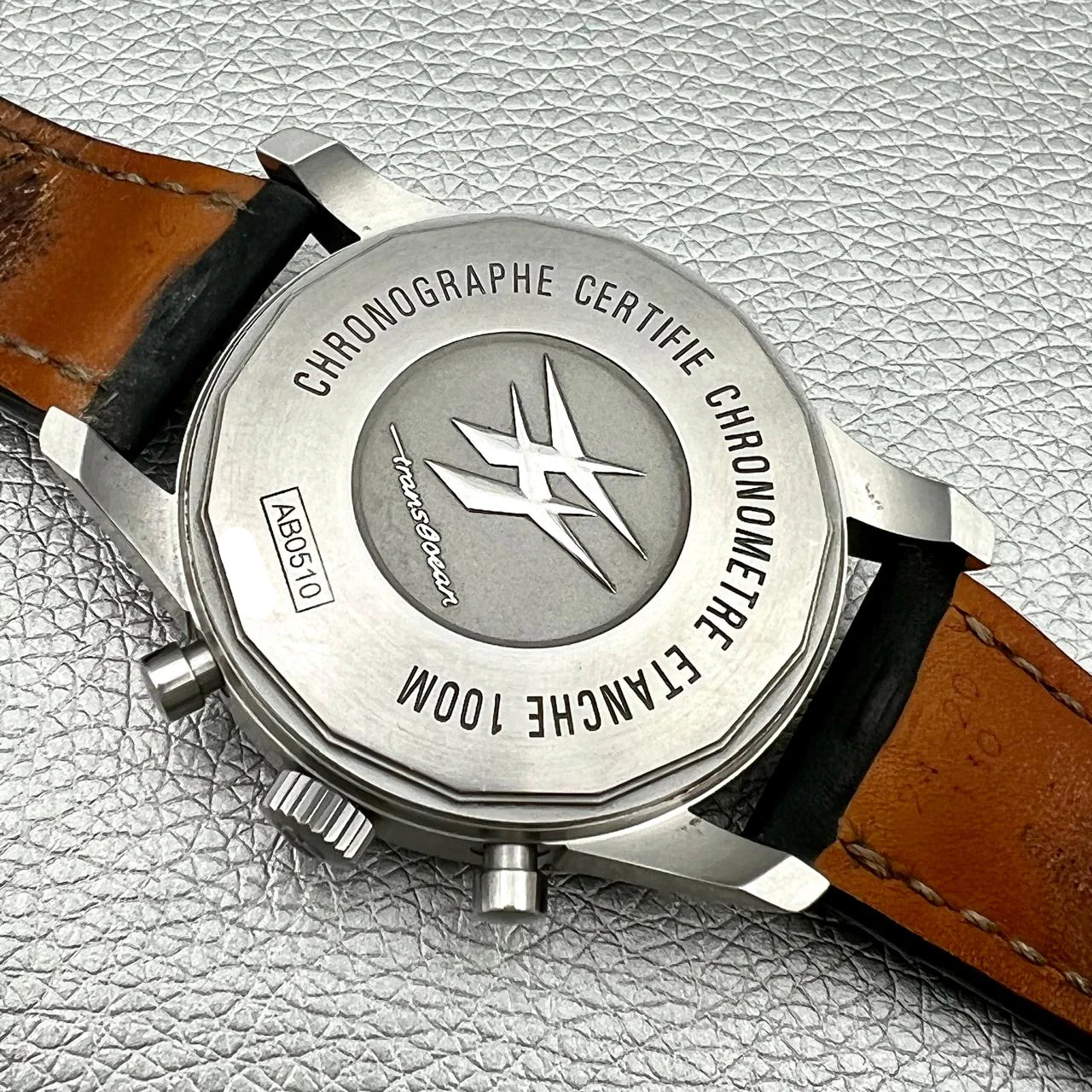 Breitling Transocean Chronograph Unitime Stainless steel Men's Watch - Image 7