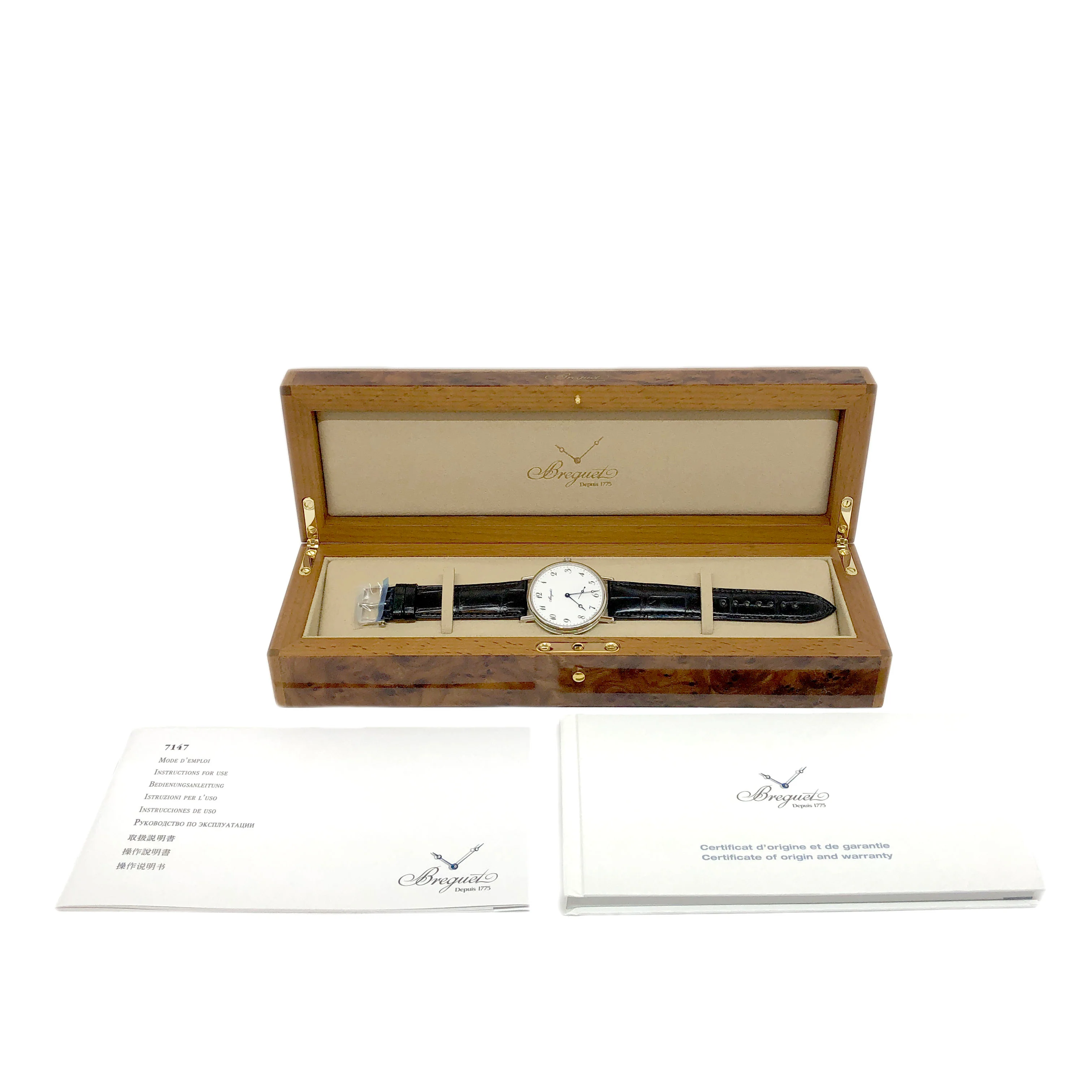 Breguet Classique 7147 18K White Gold Men's Watch - Image 5