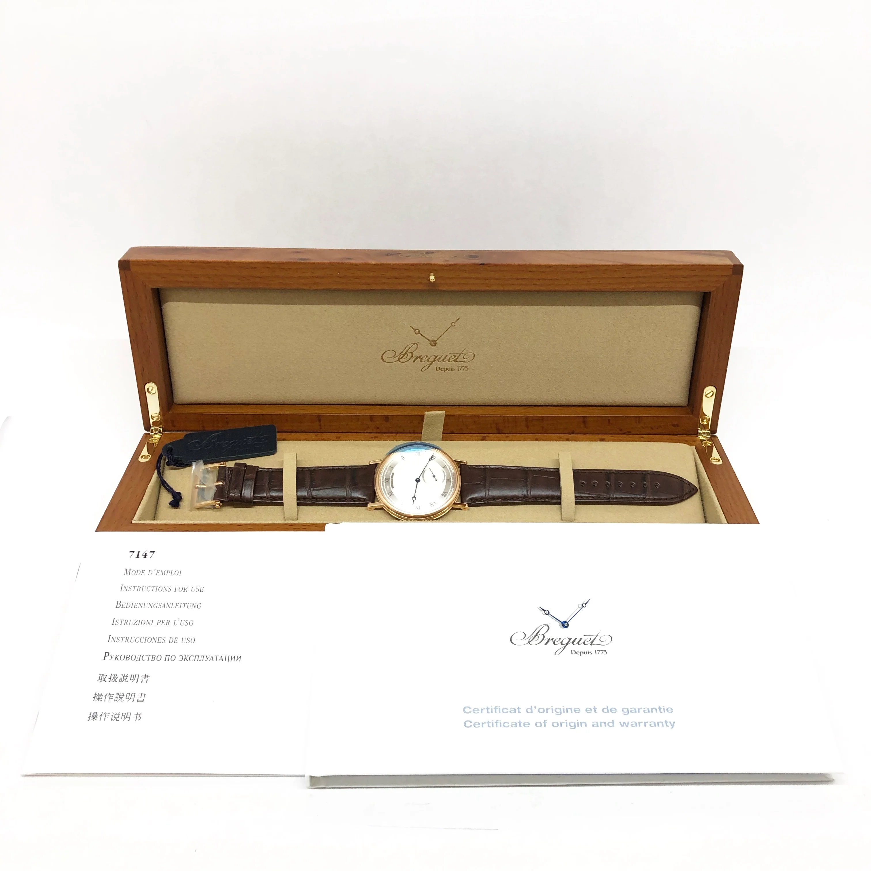 Breguet Classique 7147 18K Rose Gold Men's Watch - Image 5