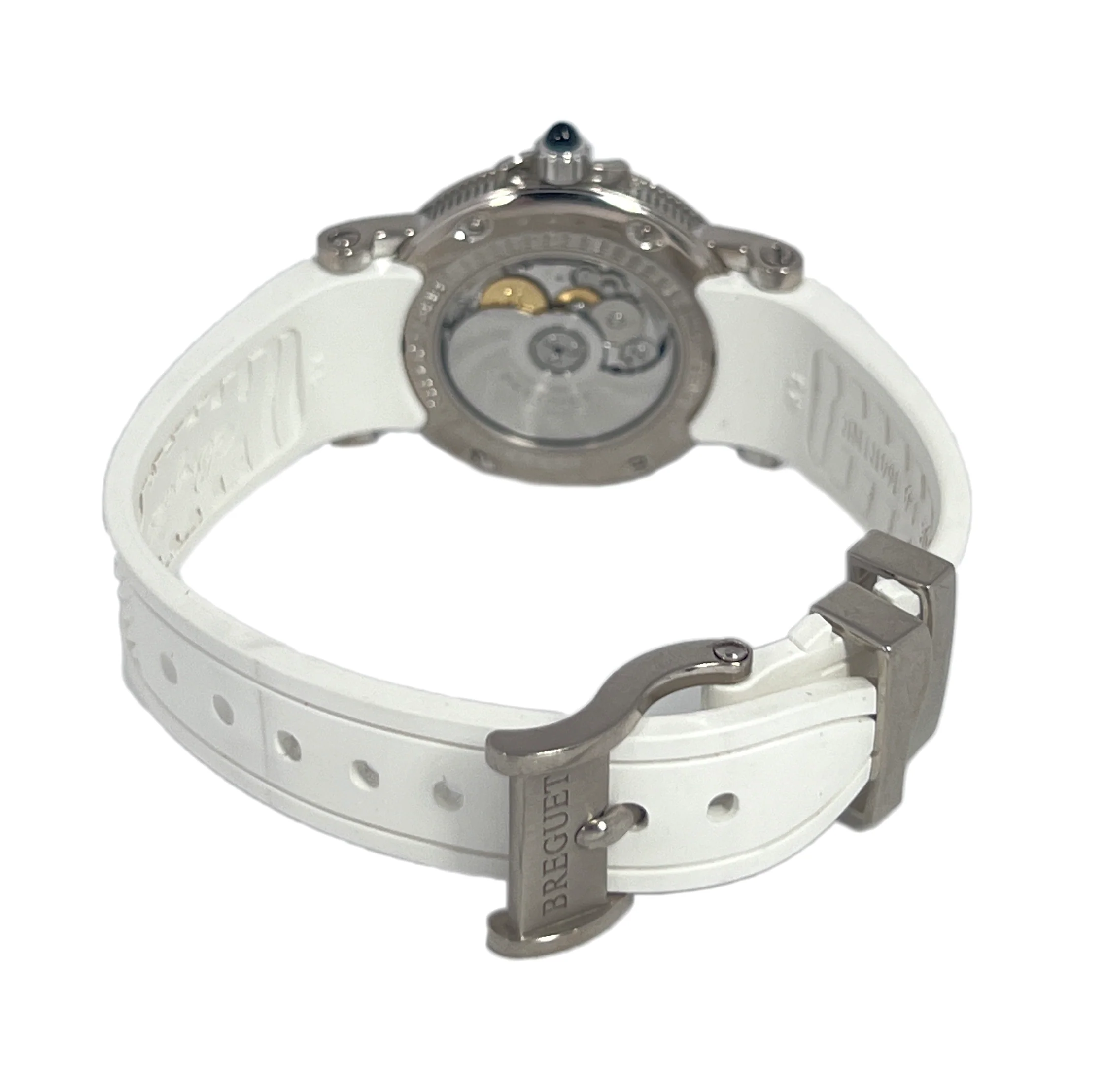 Breguet Marine 8818 18K White Gold &Diamonds Ladies Watch - Image 5