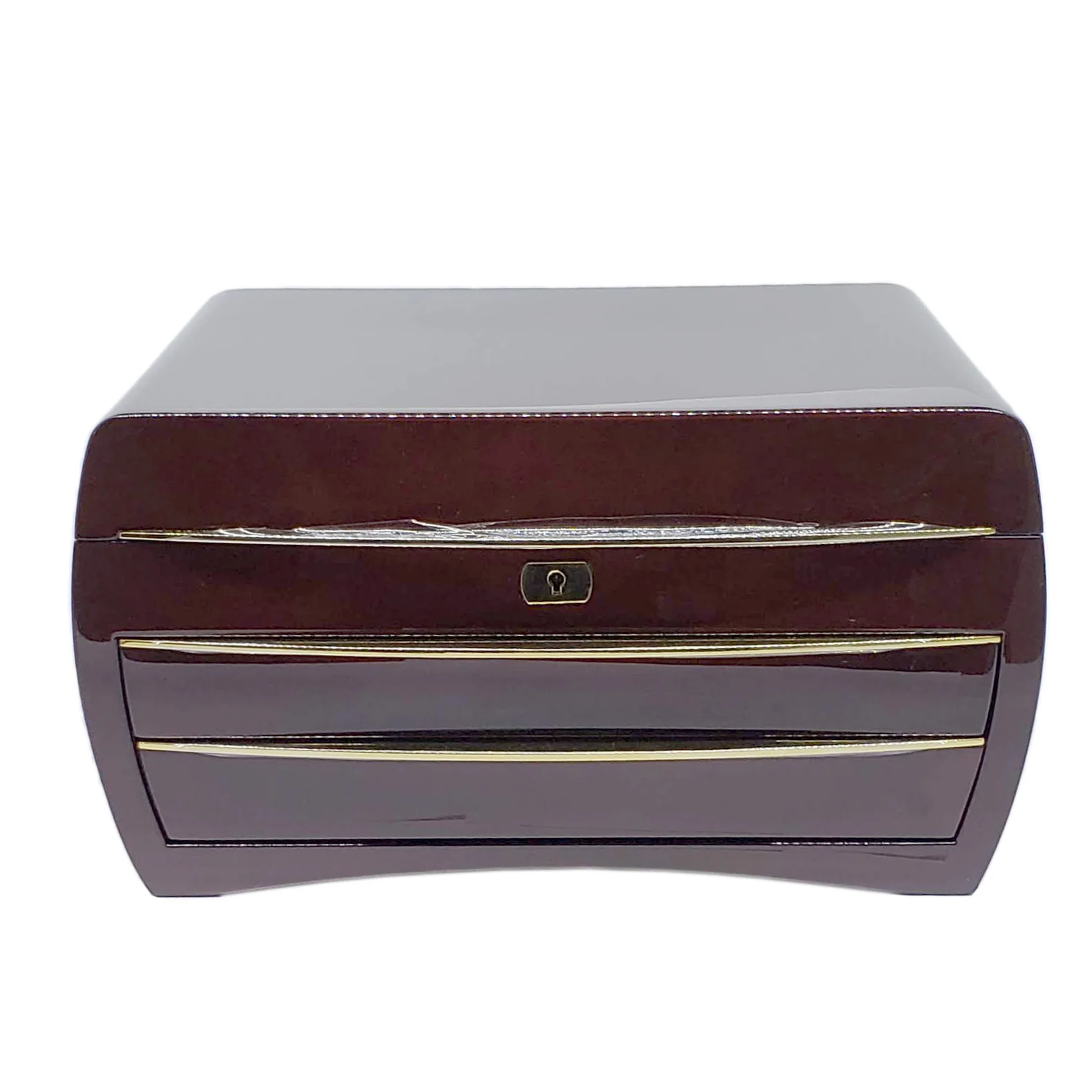 Buben & Zorweg Cosmopolitan Jewelry Collection Case in Cherry - Image 10