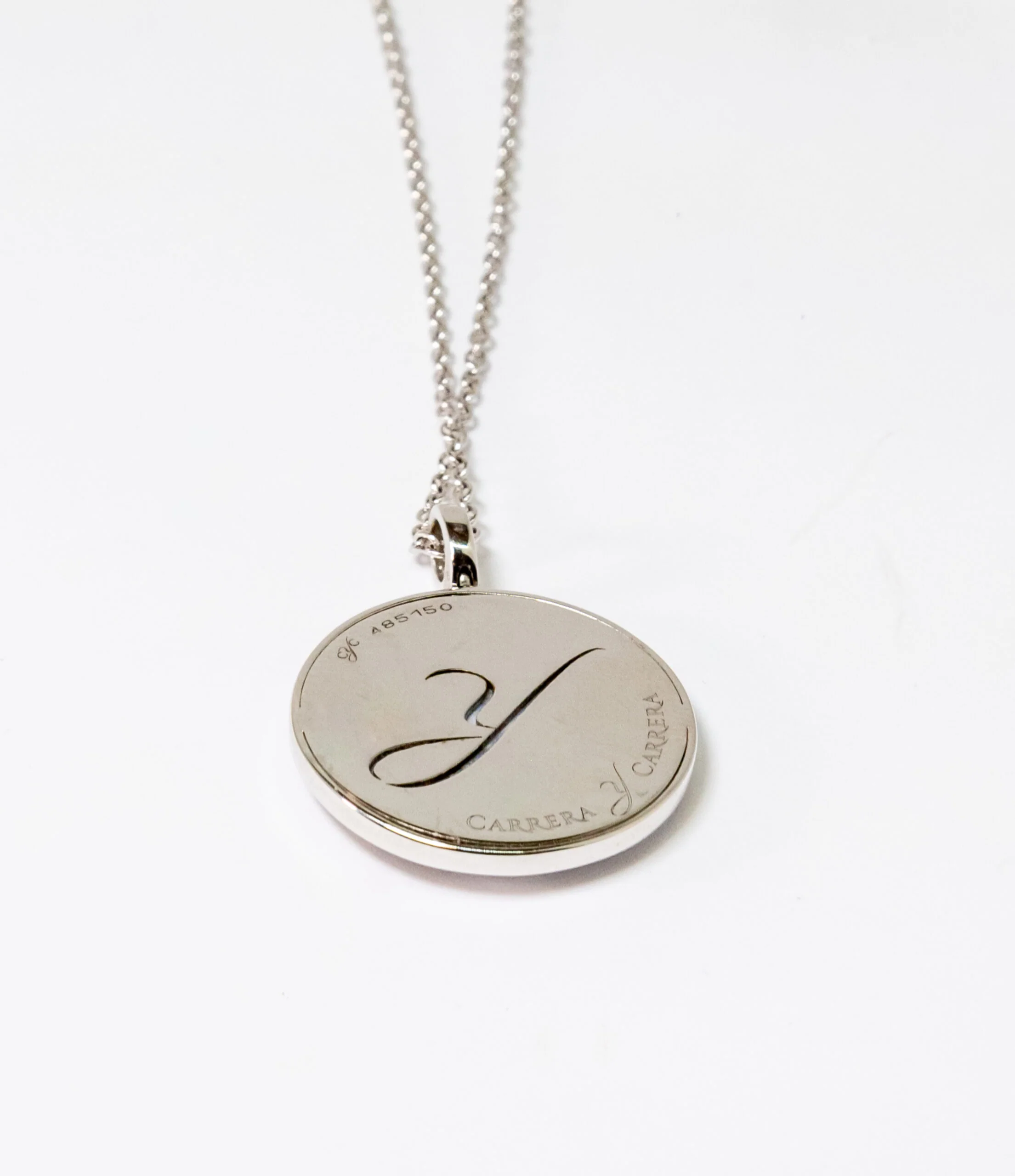 Carrera Y Carrera Baile Garden 18K White Gold & Diamonds Pendant - Image 3