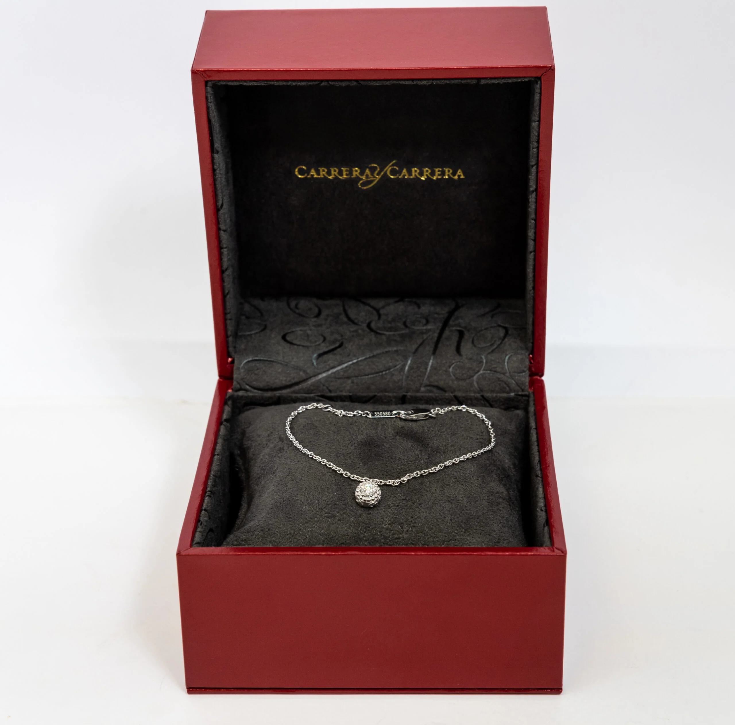 Carrera Y Carrera Emperatriz 18K White Gold & Diamond Bracelet - Image 2