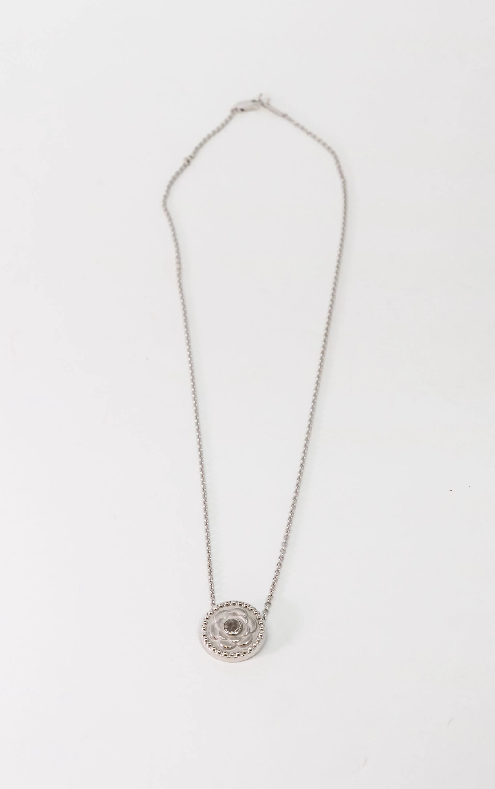 Carrera Y Carrera Mosaico 18K White Gold & Diamonds Pendant - Image 2