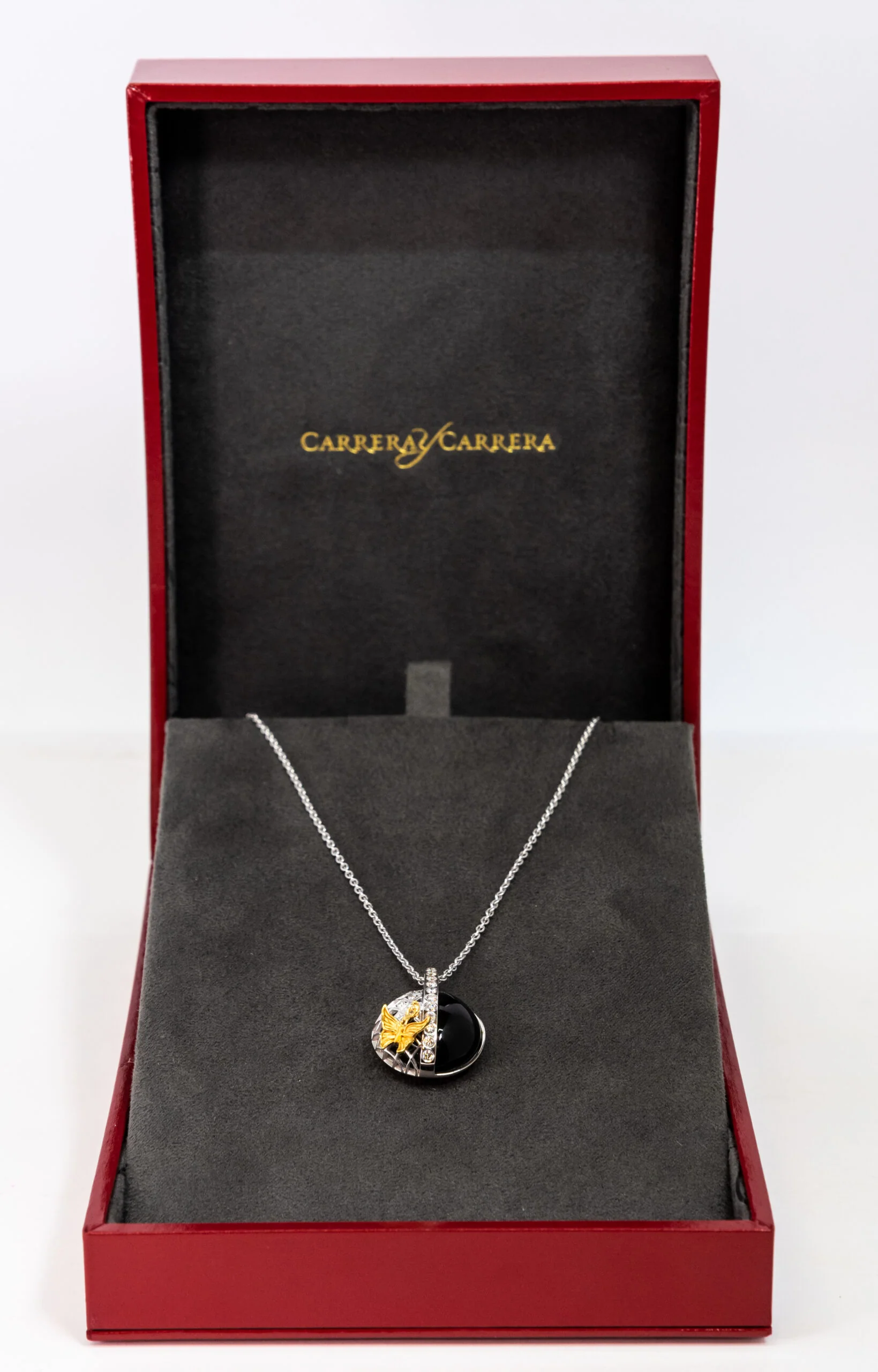 Carrera Y Carrera Prisma 18K White Gold with Diamonds Pendant - Image 3