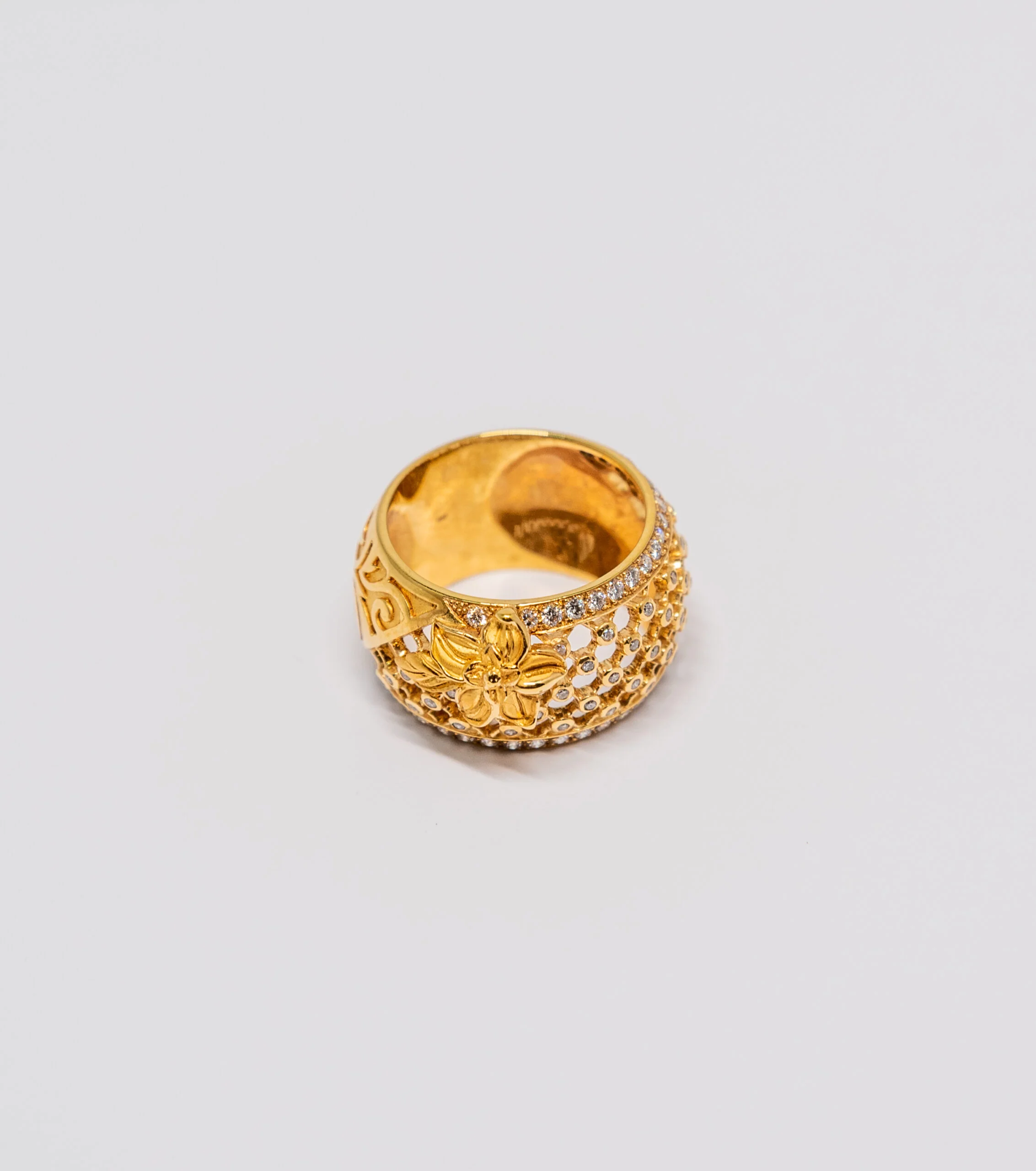 Carrera Y Carrera Sierpes 18K Yellow Gold and Diamonds Ring