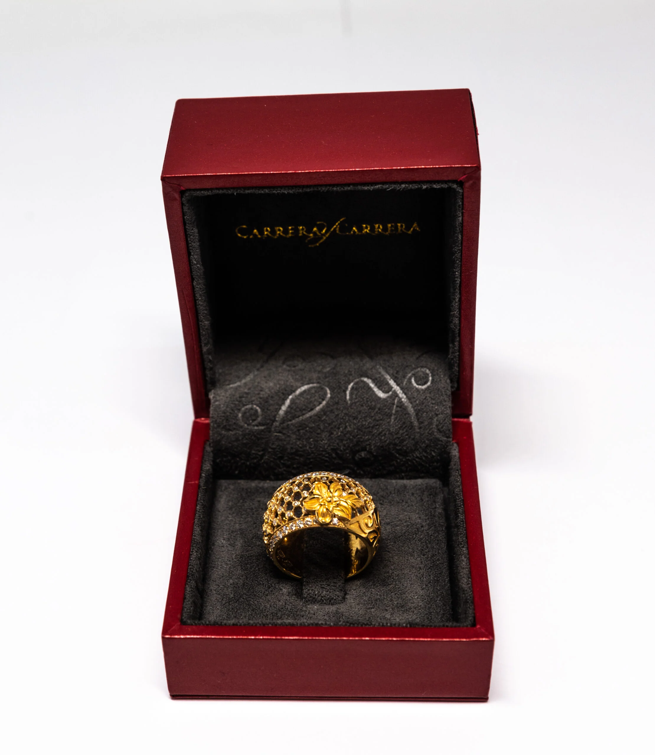 Carrera Y Carrera Sierpes 18K Yellow Gold and Diamonds Ring - Image 4