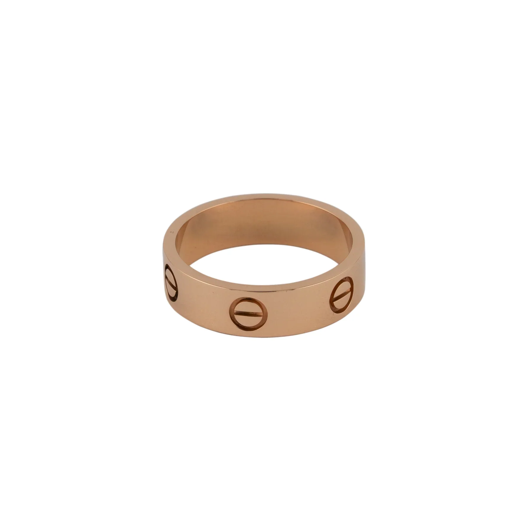 Cartier 18K Rose Gold Love Lady's Ring