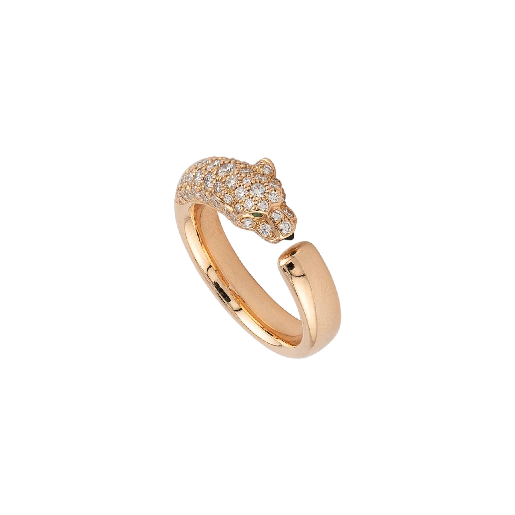 Cartier 18K Rose Gold Panthère de Cartier Lady's Ring - Image 2