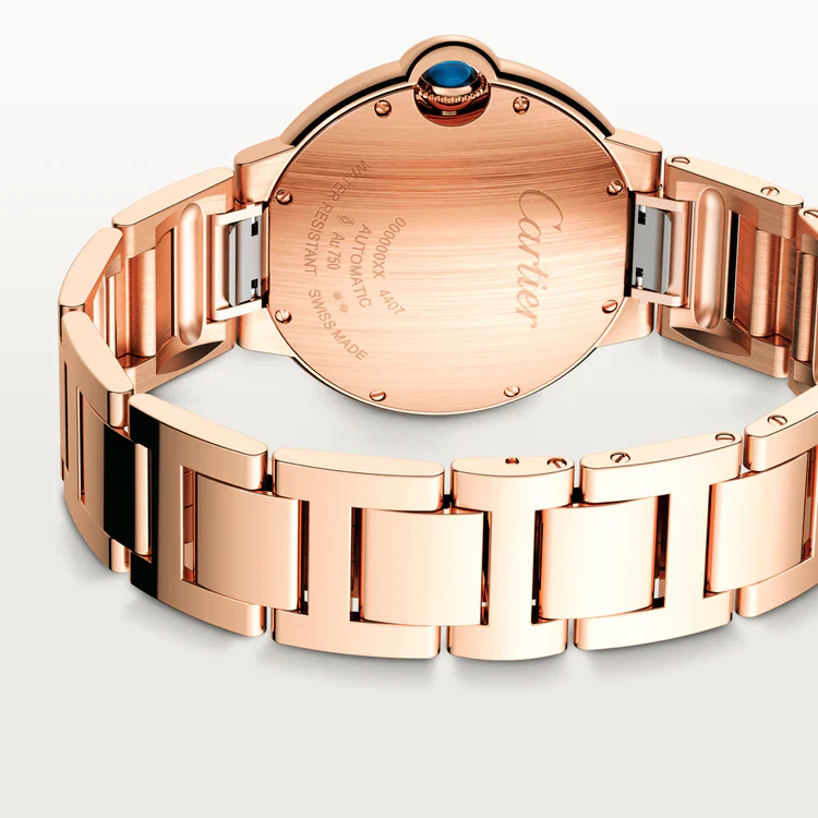 Cartier Ballon Bleu 18K Rose Gold & Diamonds 36mm Lady's Watch - Image 3