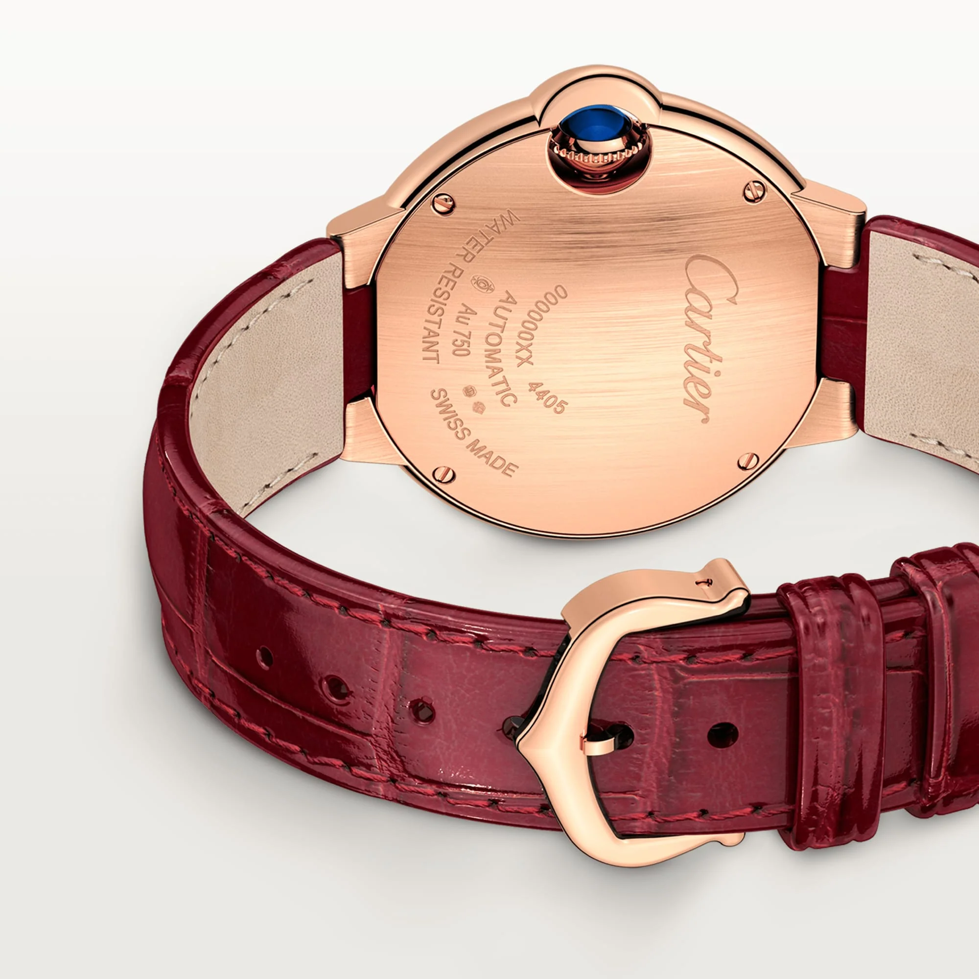Cartier Ballon Bleu 18K Rose Gold & Diamonds 36mm Lady's Watch - Image 3